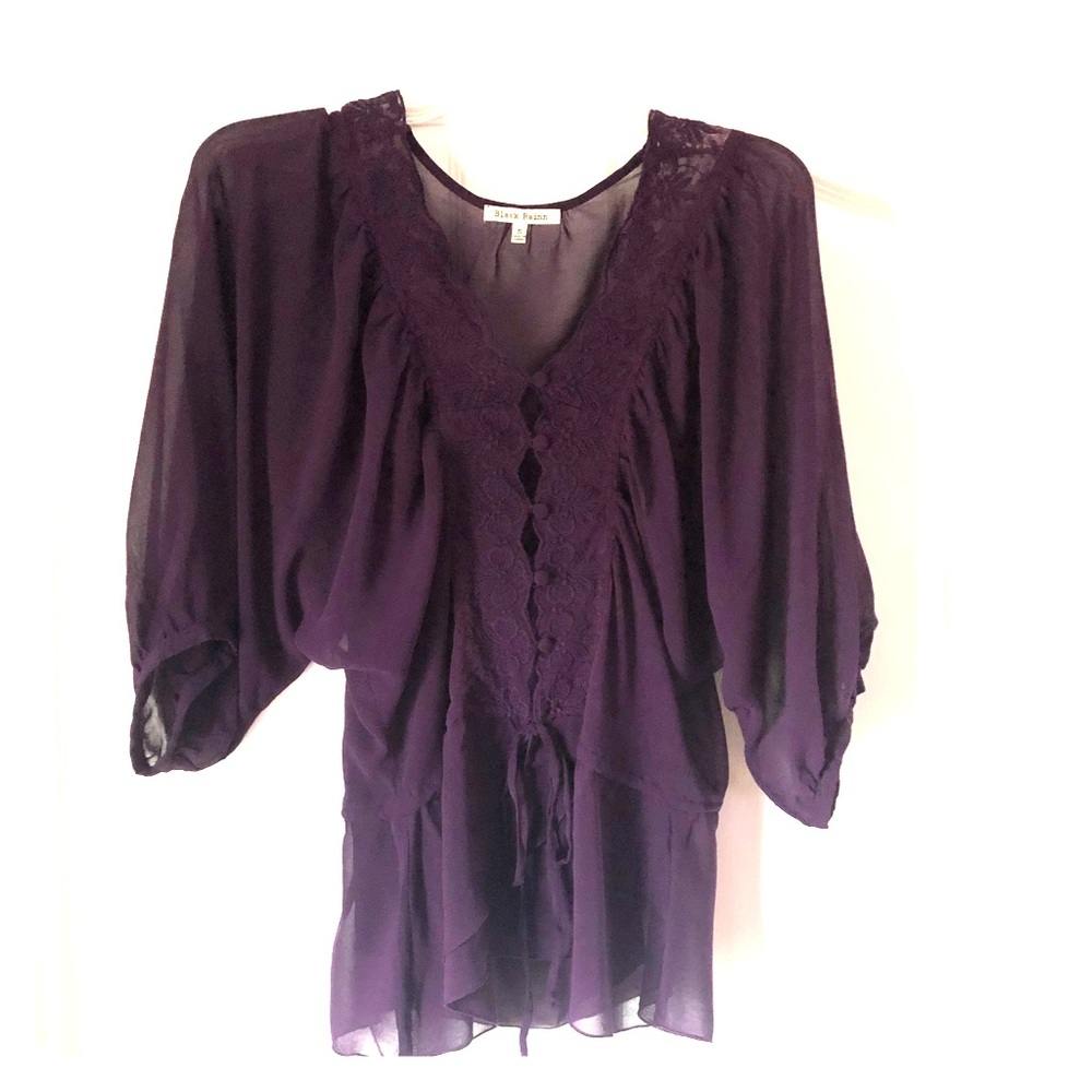 Plum blouse (S)
